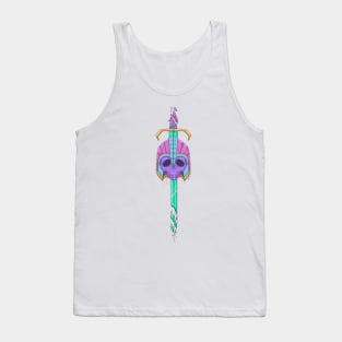 Medieval Warrior Skull Tank Top